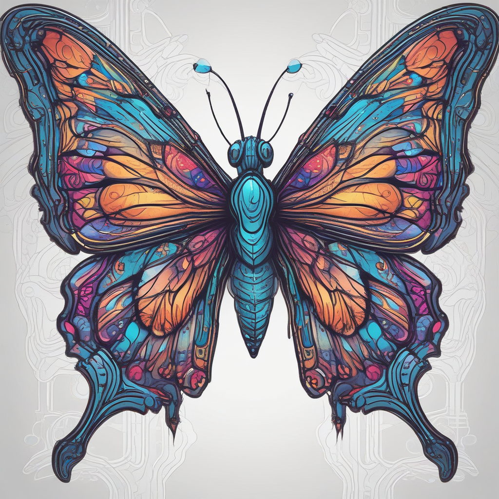 AI generated butterfly 2