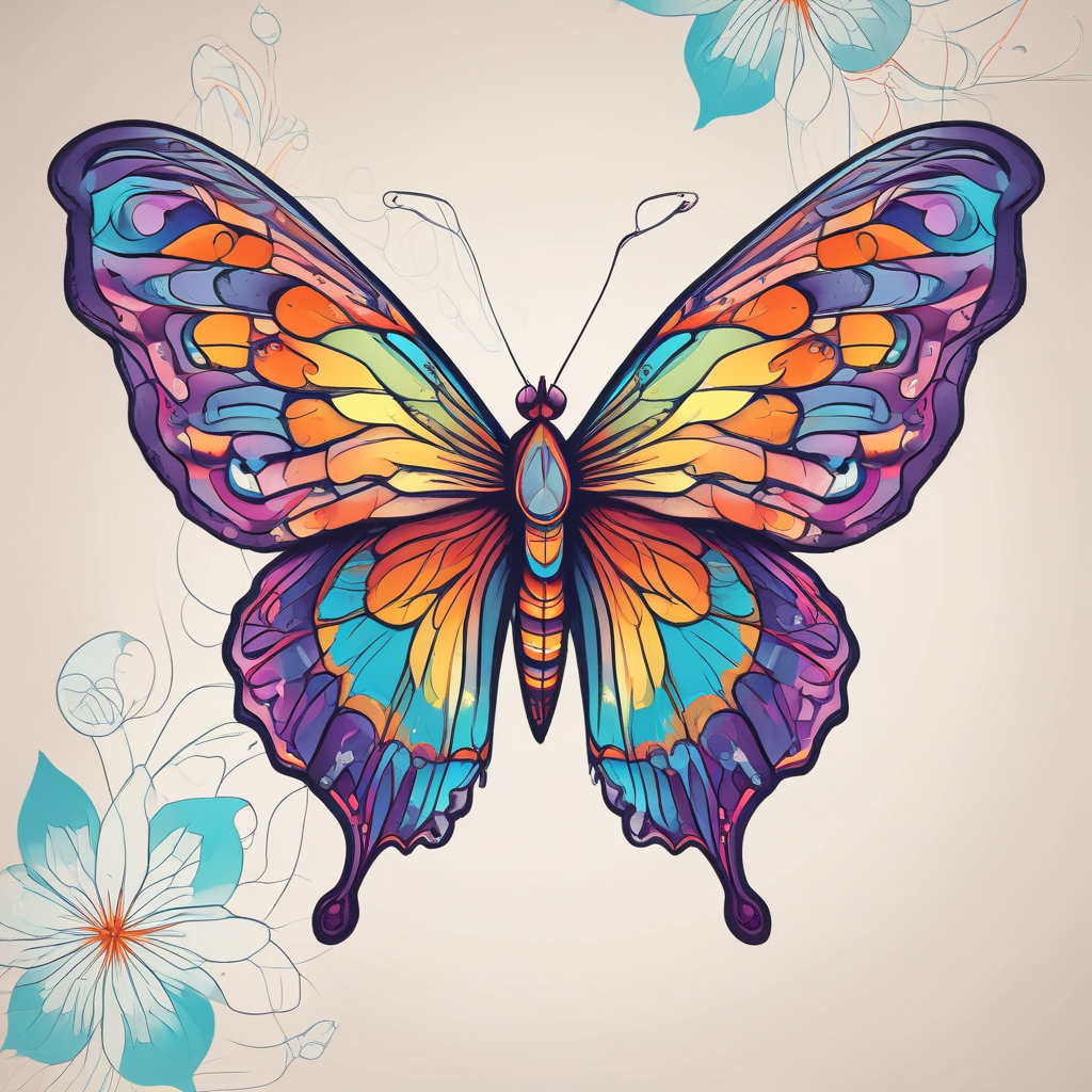 AI generated butterfly 3